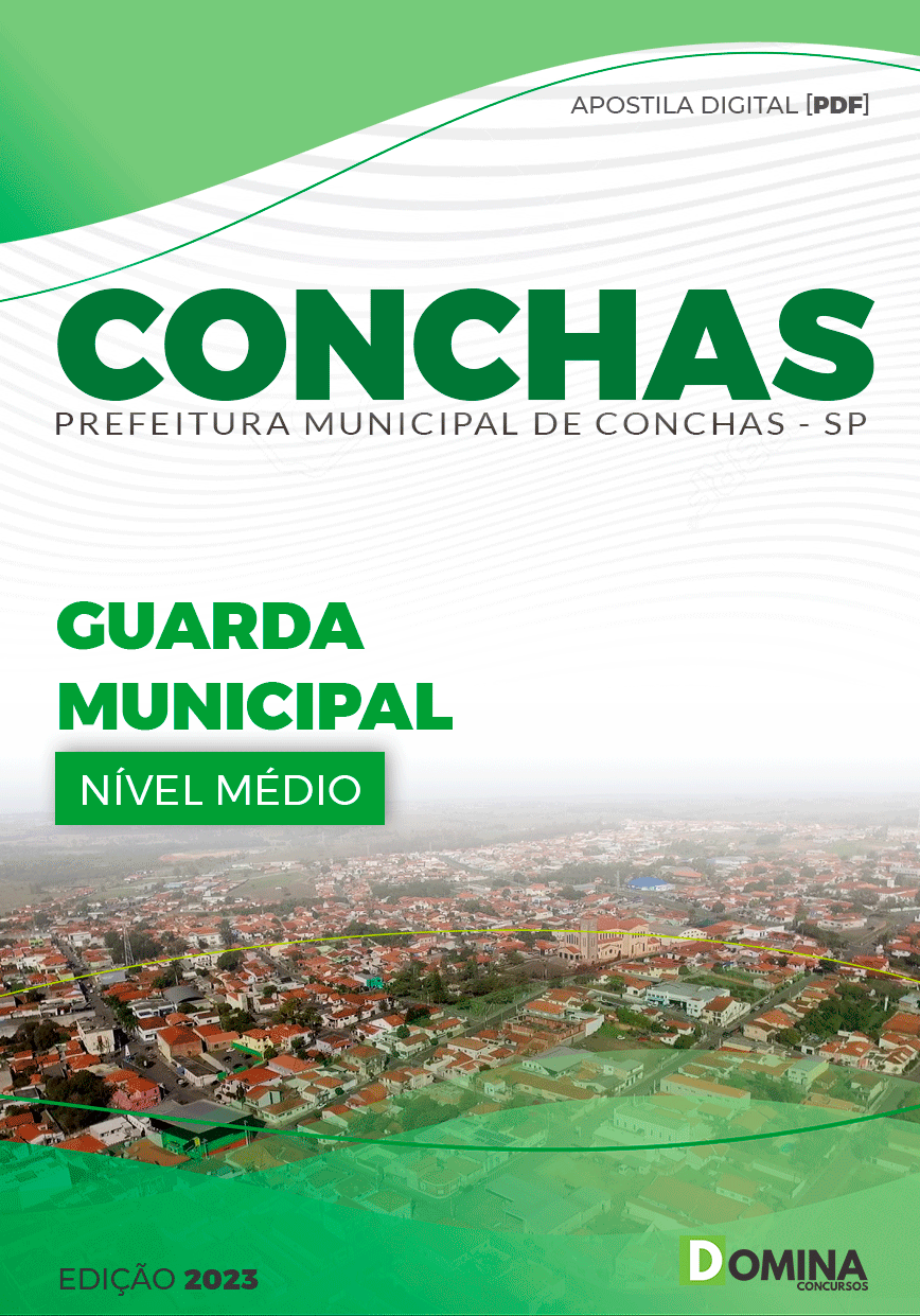 Apostila Pref Conchas SP 2023 Guarda Municipal