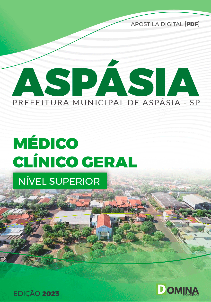 Apostila Concurso Pref Aspásia SP 2023 Médico Clínica Geral