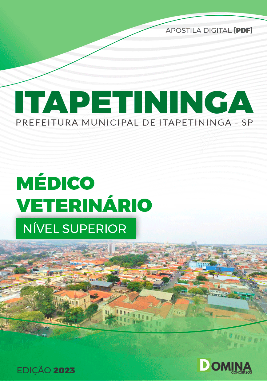Apostila Concurso Pref Itapetininga SP 2023 Médico Veterinário