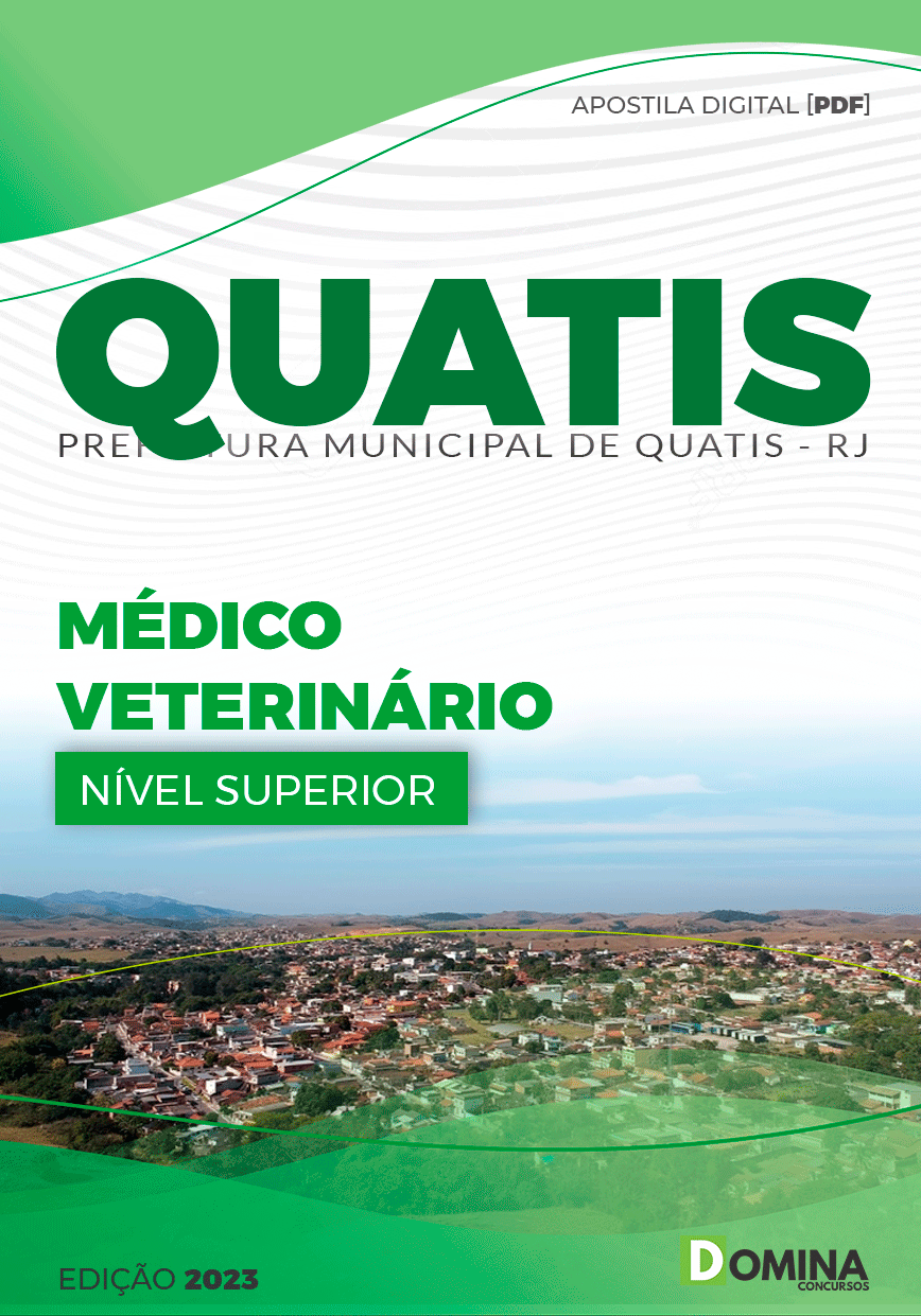 Apostila Concurso Pref Quatis RJ 2023 Médico Veterinário
