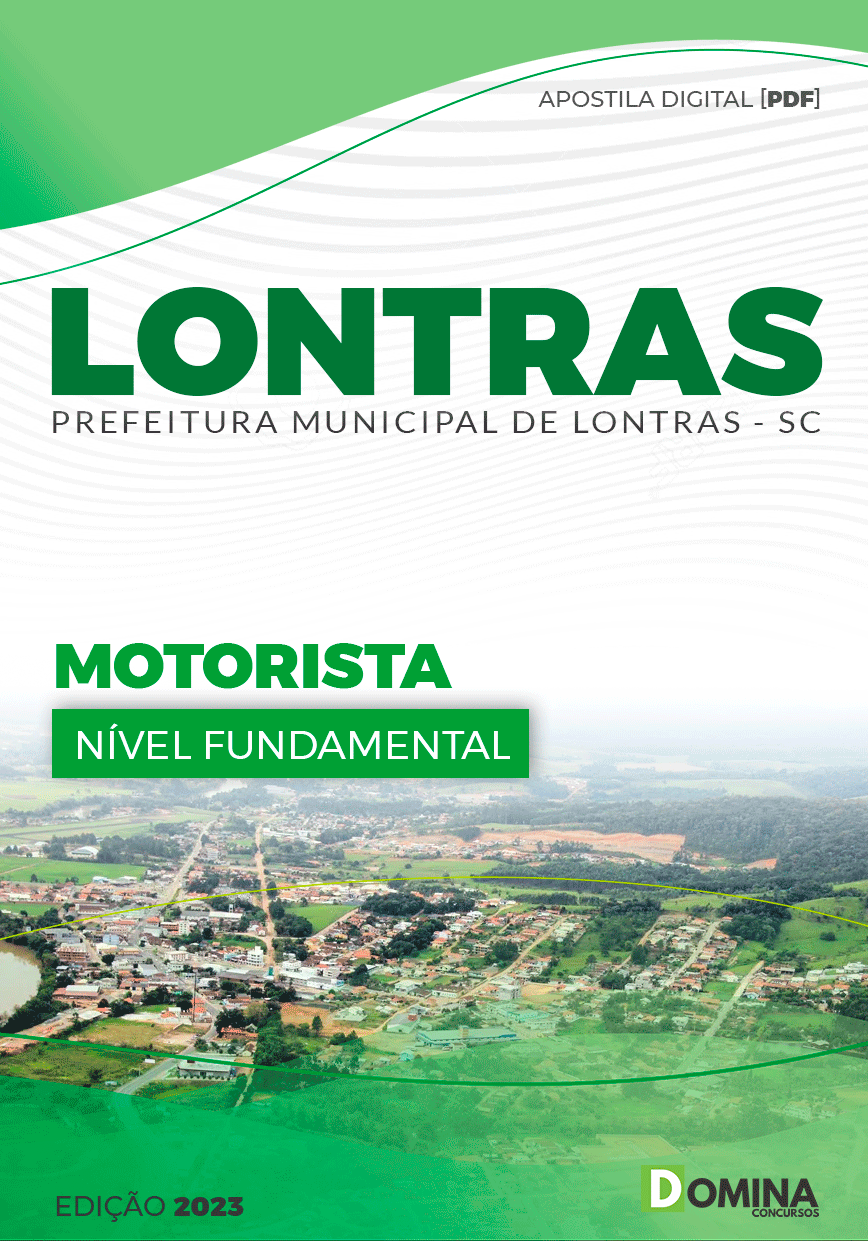 Apostila Concurso Pref Lontras SC 2023 Motorista