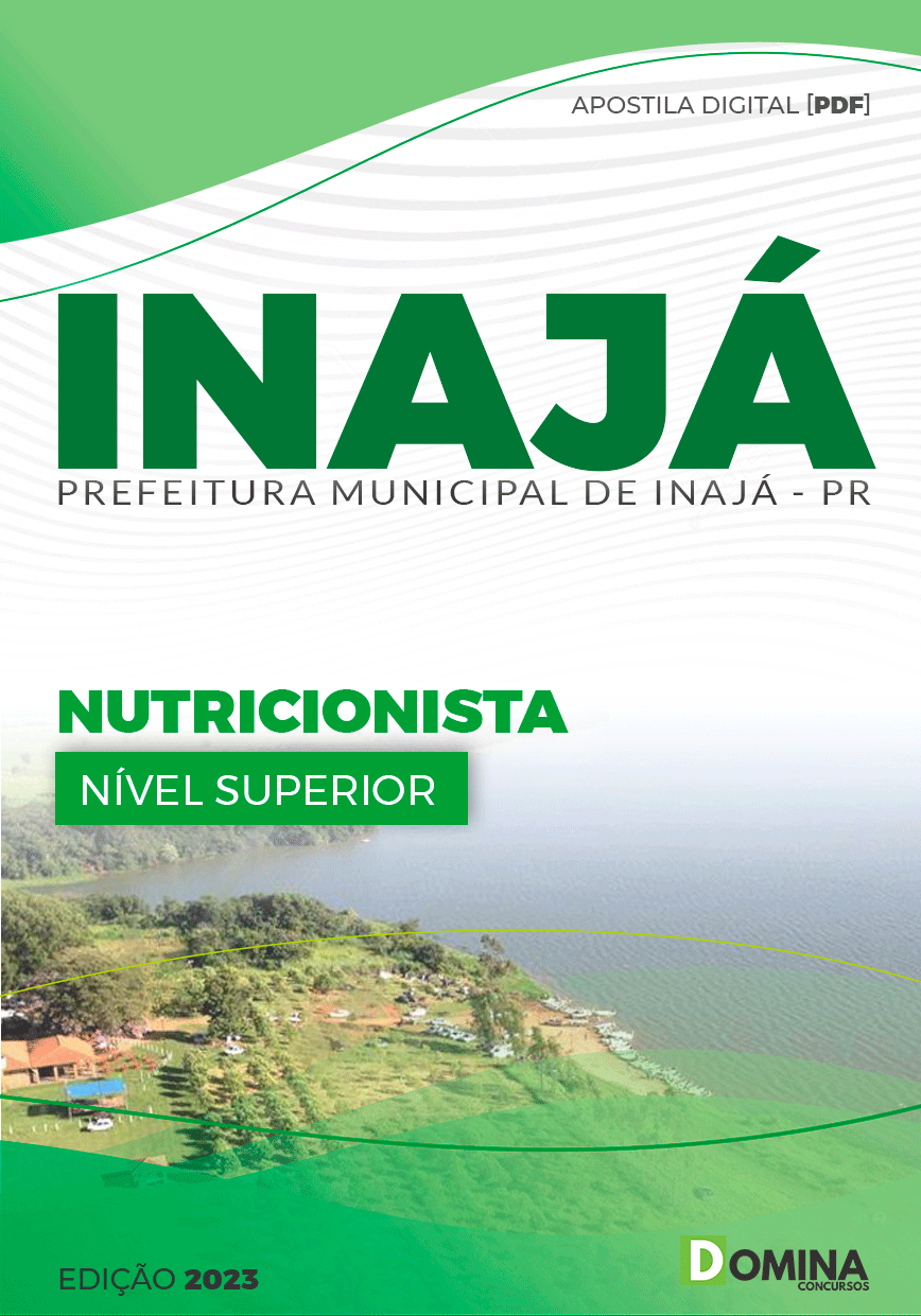 Apostila Concurso Pref Inajá PR 2023 Nutricionista