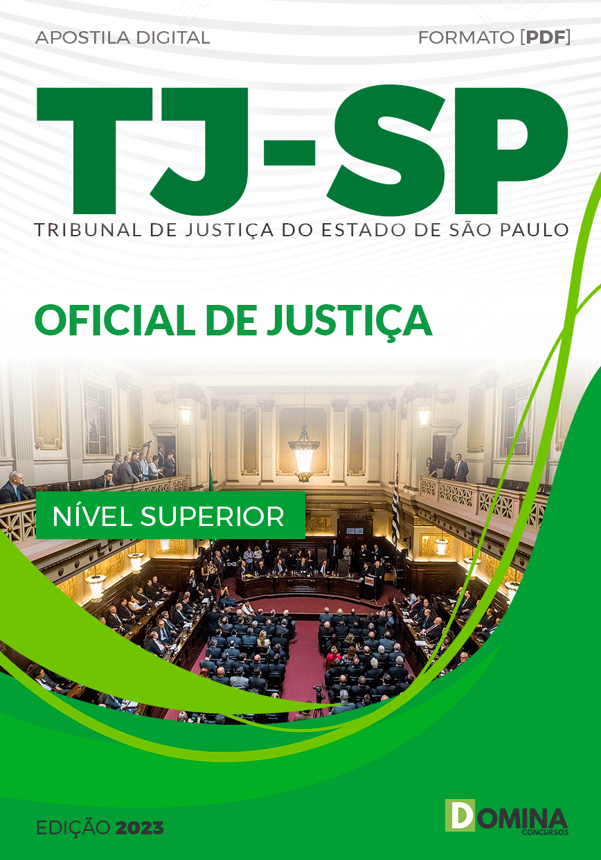 Apostila Concurso Público TJ SP 2023 Oficial Justiça