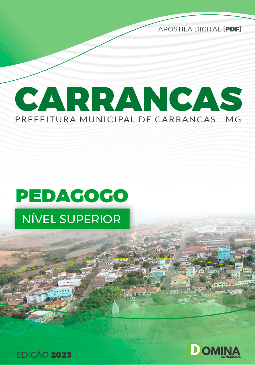 Apostila Digital Pref Carrancas MG 2023 Pedagogo