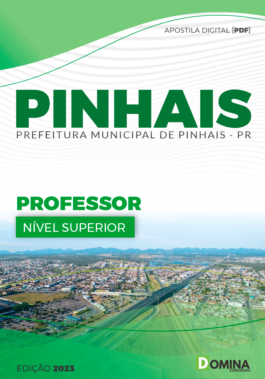 Apostila Processo Seletivo Pinhais PR 2023 Professor