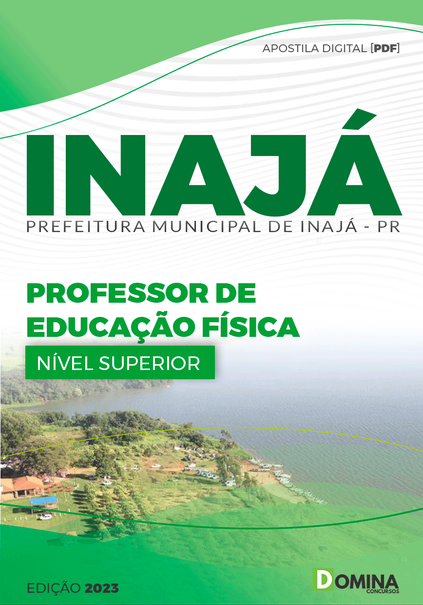 Apostila Concurso Pref Inajá PR 2023 Professor Educação Física