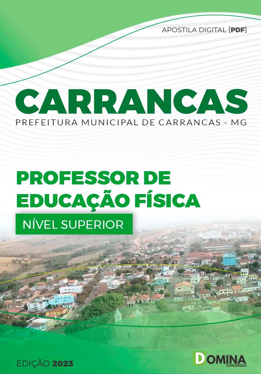 Apostila Pref Carrancas MG 2023 Professor Educação Física