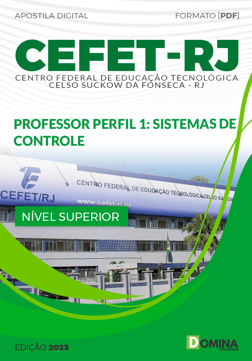 Apostila CEFET RJ 2023 Professor Engenharia Controle Automação Sistema Controle