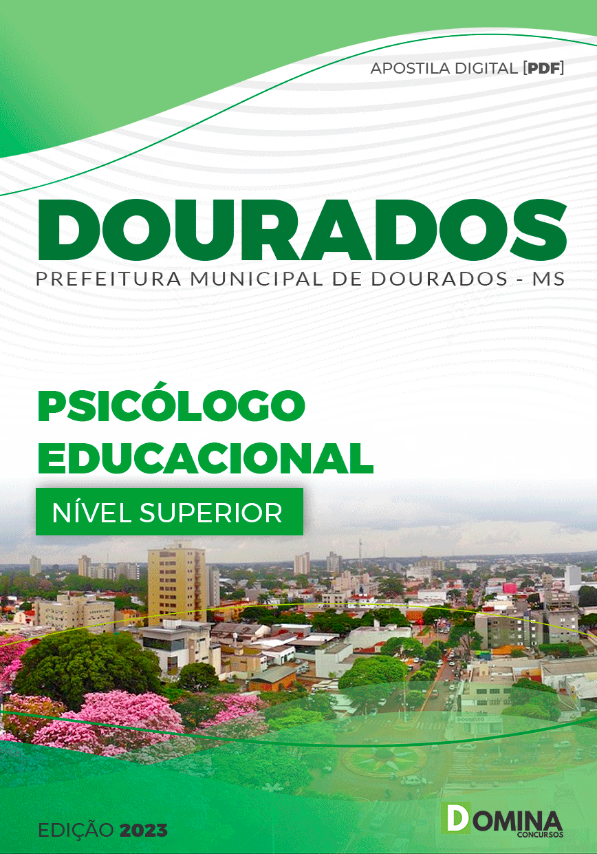Apostila Pref Dourados MS 2023 Psicólogo Educacional