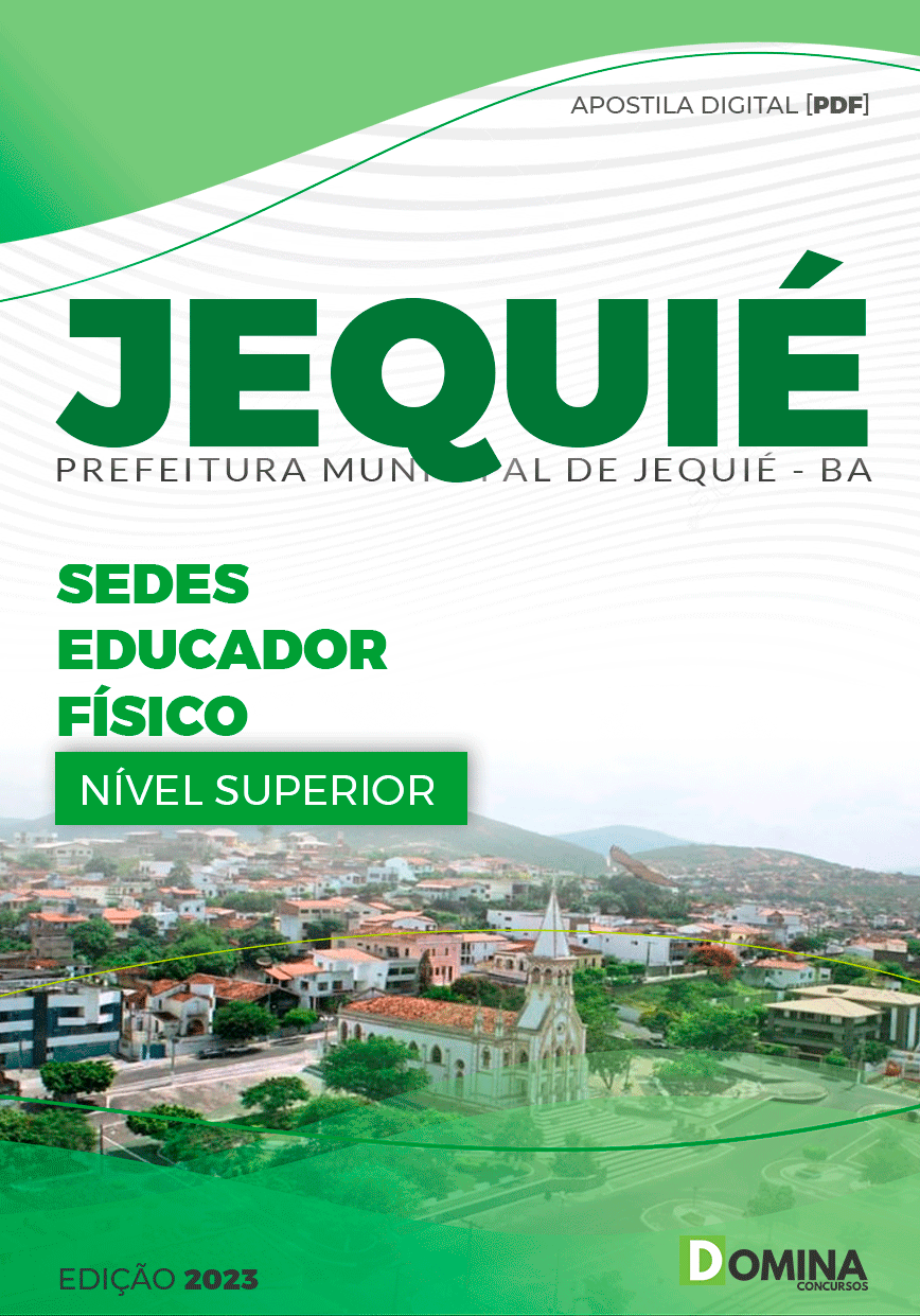 Apostila Pref Jequié BA 2023 Educador Físico SEDES