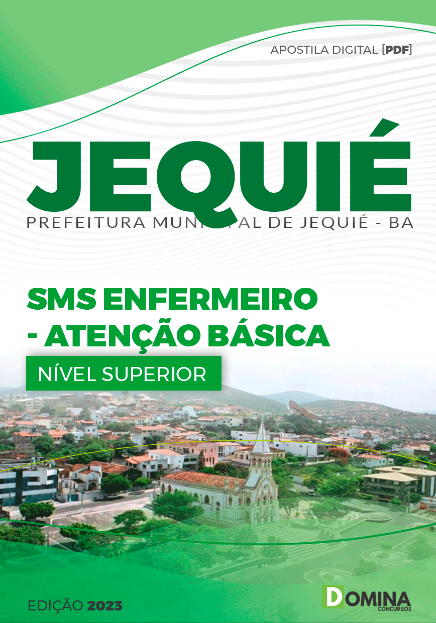 Apostila Pref Jequié BA 2023 Enfermeiro Atenção Básica SMS