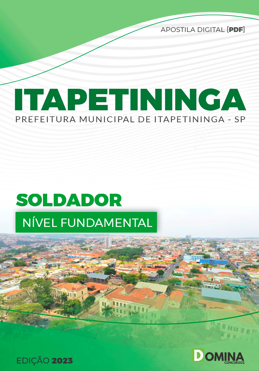 Apostila Concurso Pref Itapetininga SP 2023 Soldador