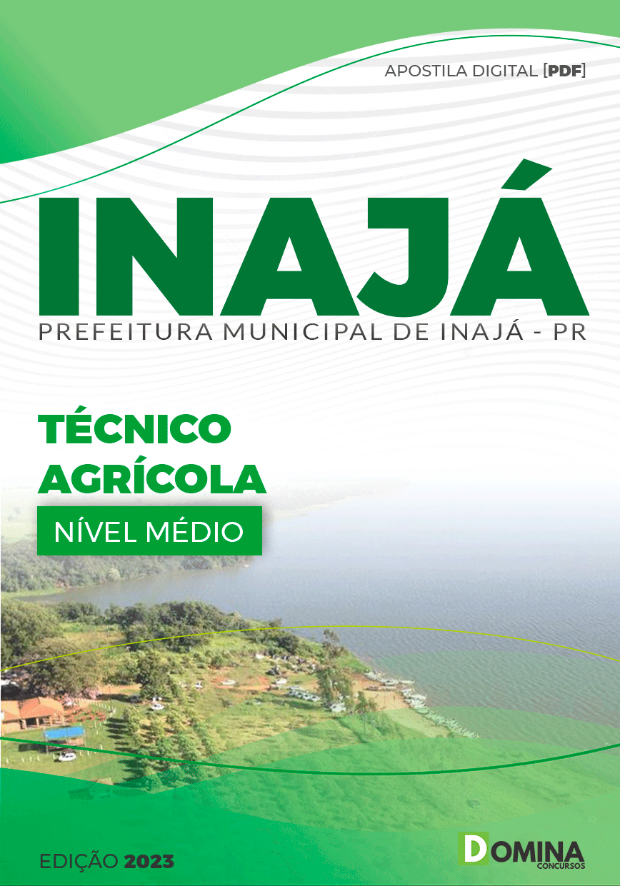 Apostila Concurso Pref Inajá PR 2023 Técnico Agrícola