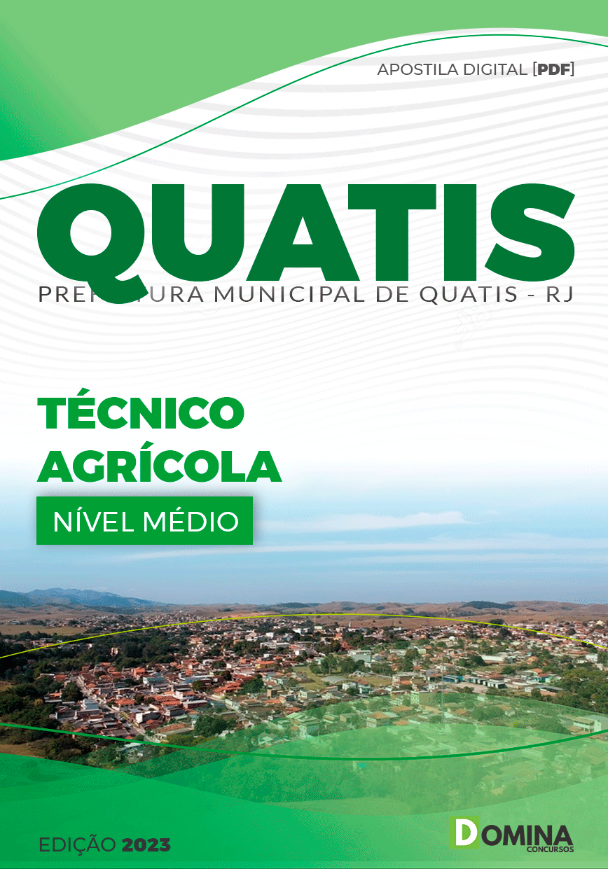 Apostila Concurso Pref Quatis RJ 2023 Técnico Agrícola