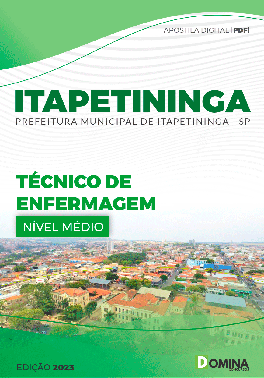 Apostila Concurso Pref Itapetininga SP 2023 Técnico de Enfermagem