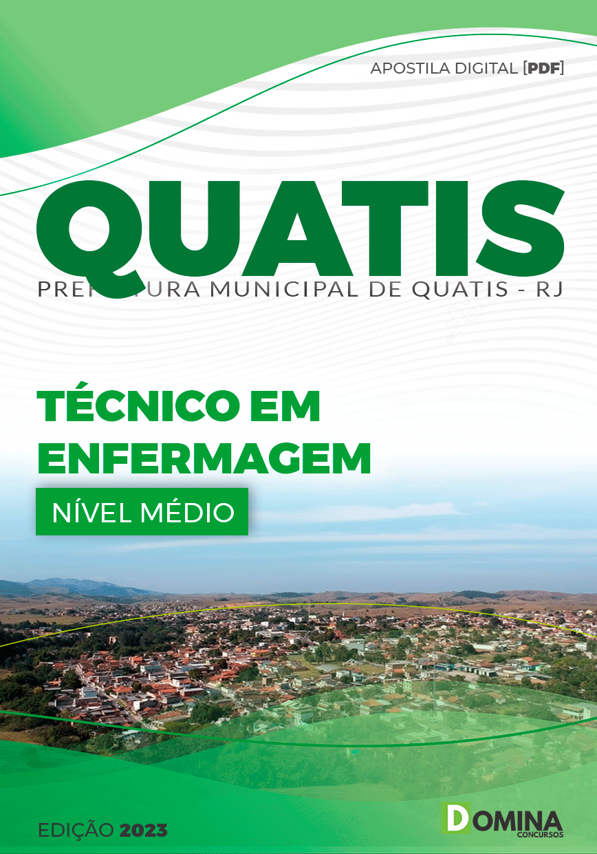 Apostila Concurso Pref Quatis RJ 2023 Técnico Enfermagem