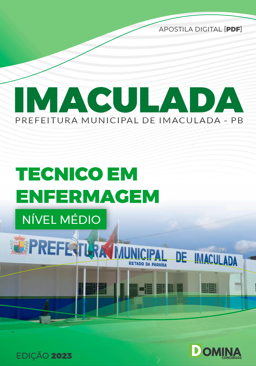 Apostila Pref Imaculada PB 2023 Técnico Enfermagem