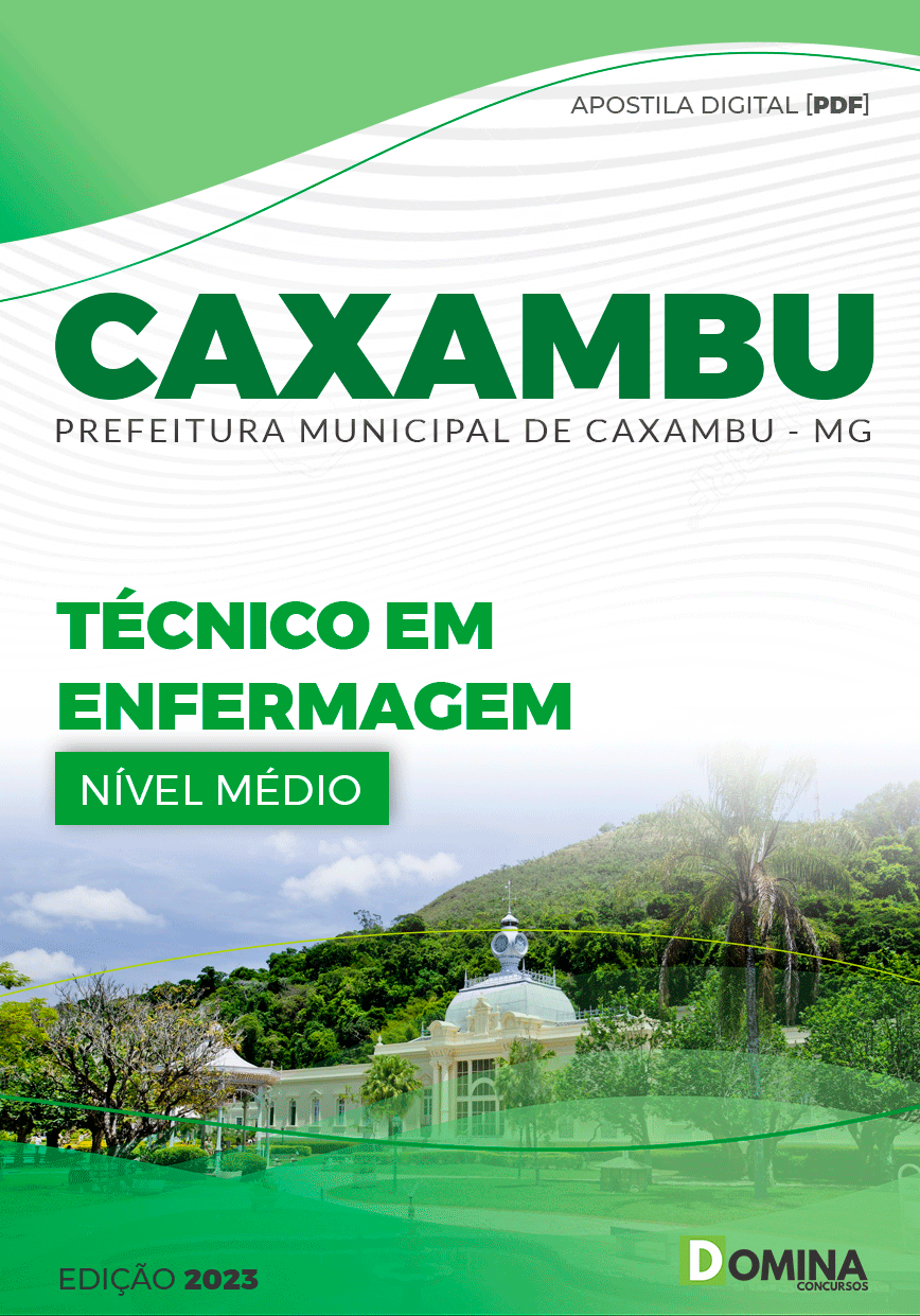 Apostila Pref Caxambu MG 2023 Técnico Enfermagem