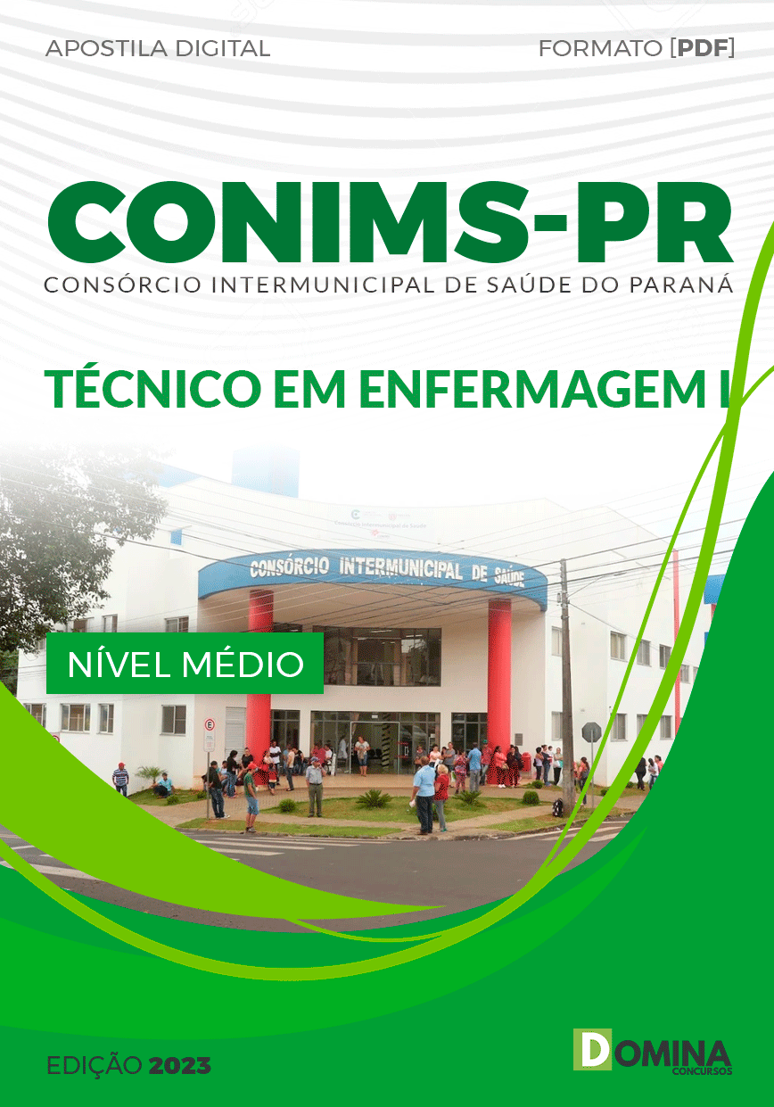 Apostila Concurso CONIMS PR 2023 Técnico Enfermagem I