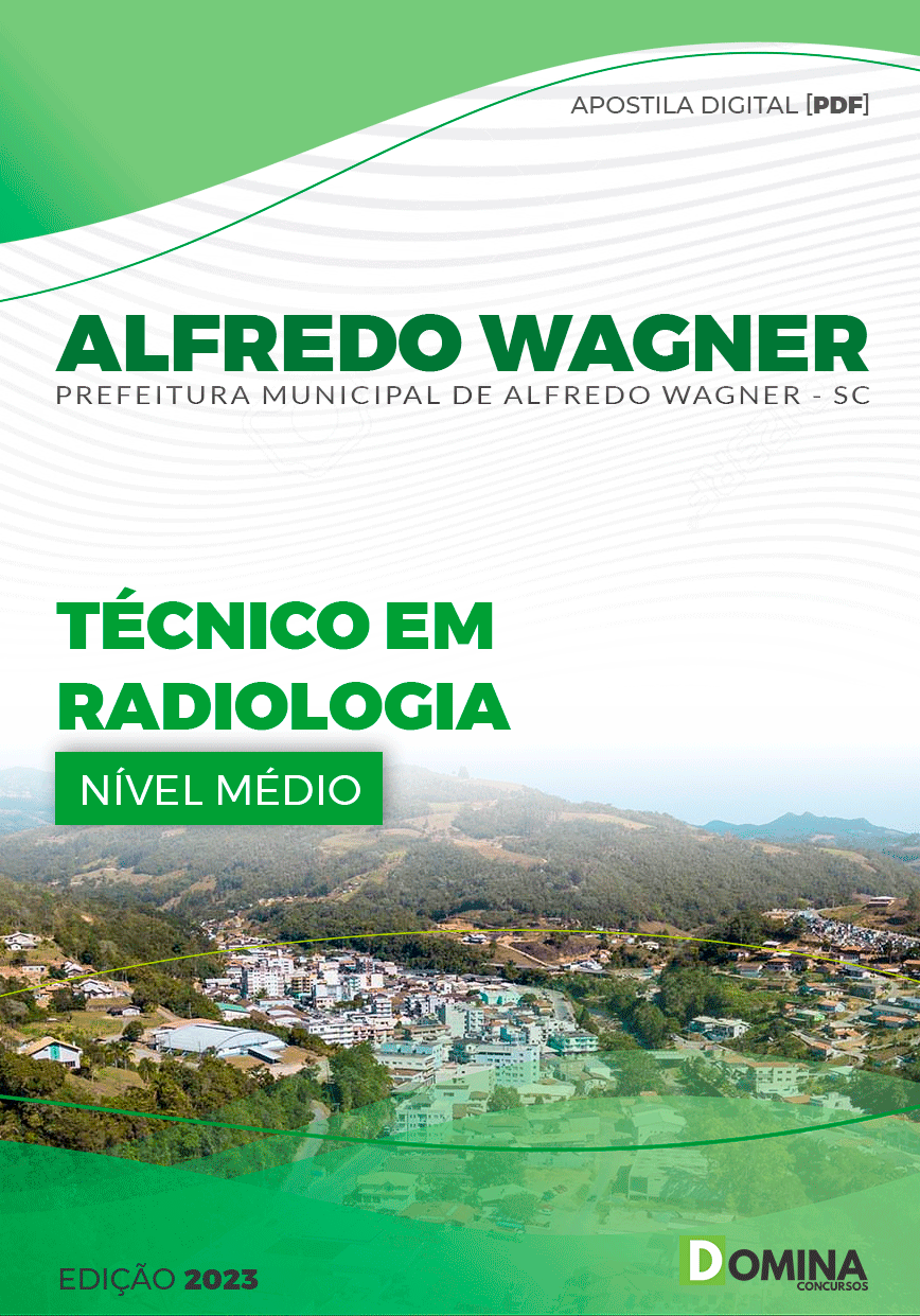 Apostila Pref Alfredo Wagner SC 2023 Técnico Radiologia
