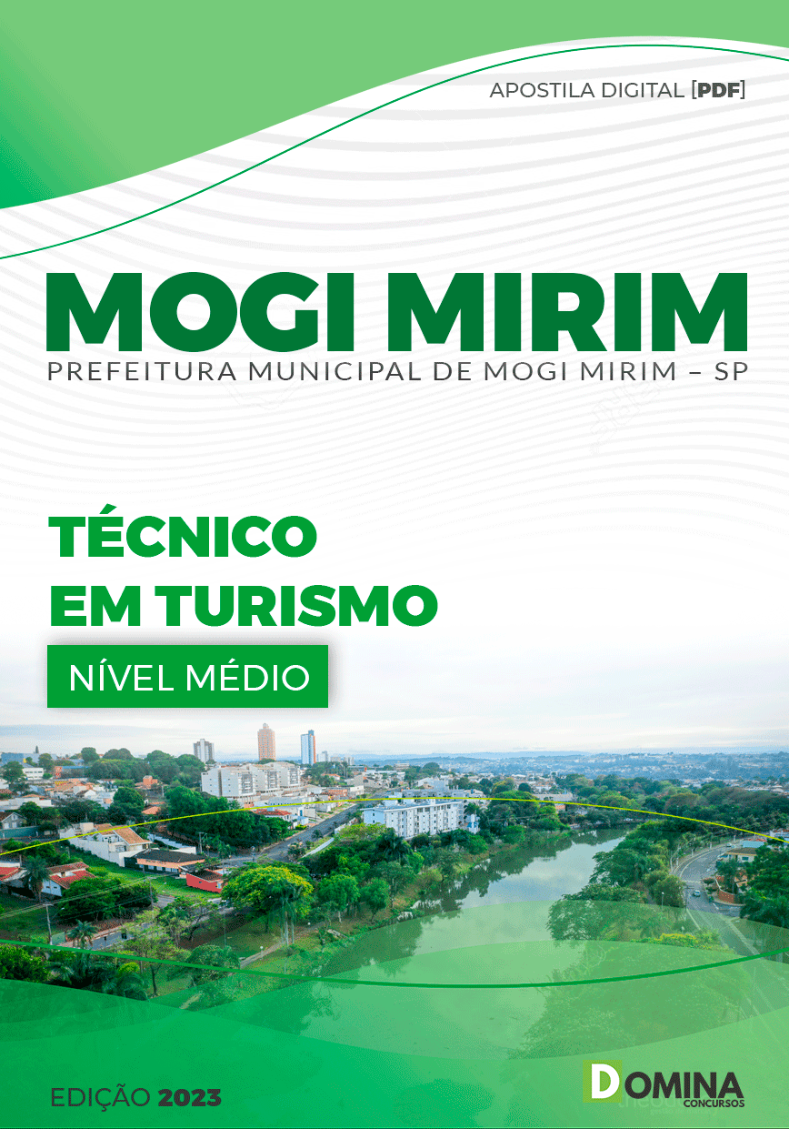 Apostila Concurso Pref Mogi Mirim SP 2023 Técnico Turismo