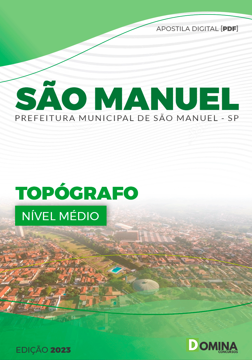 Apostila Digital Pref São Manuel SP 2023 Topógrafo