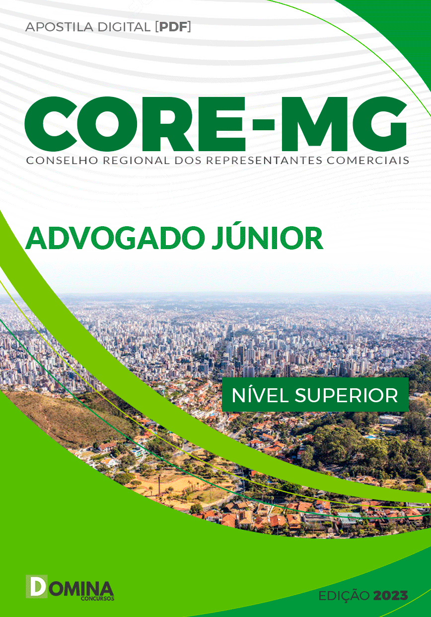Apostila Concurso CORE MG 2023 Advogado Júnior