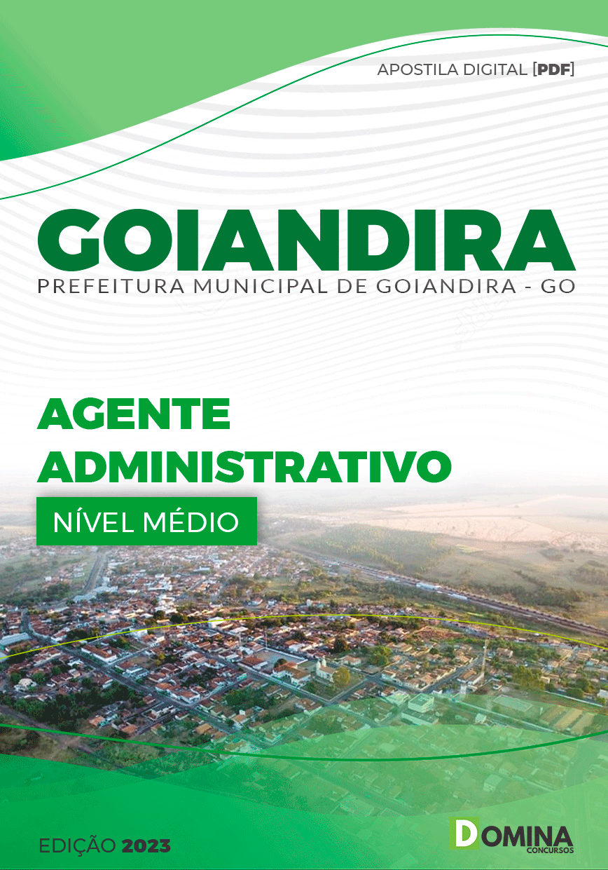 Apostila Pref Goiandira GO 2023 Agente Administrativo