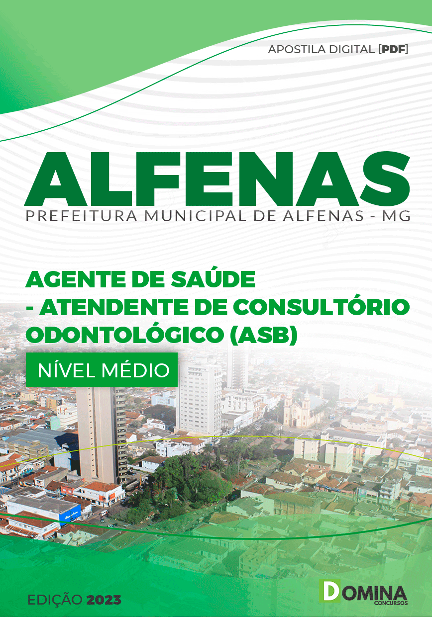 Seletivo Pref Alfenas MG 2023 Atendente Consultório Odontológico