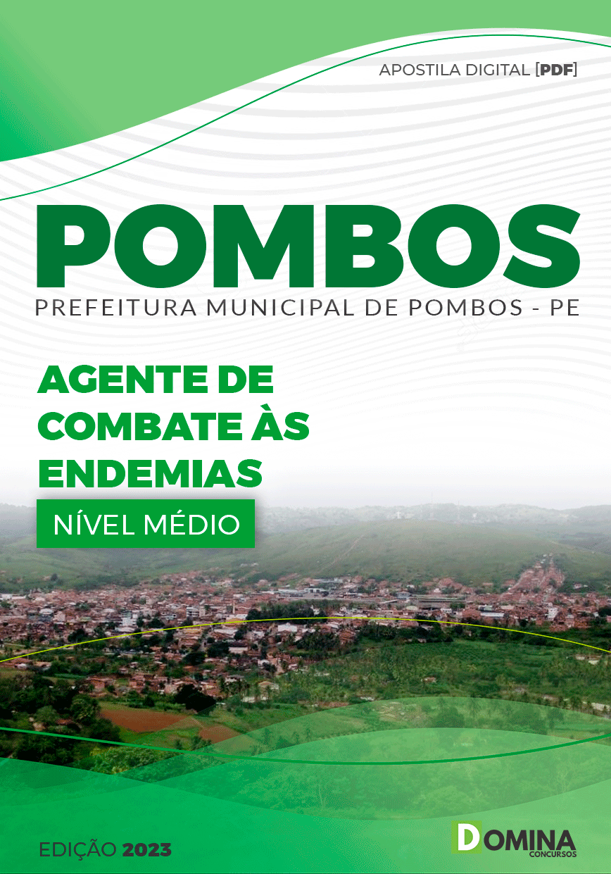 Apostila Pref Pombos PE 2023 Agente Combate Endemias