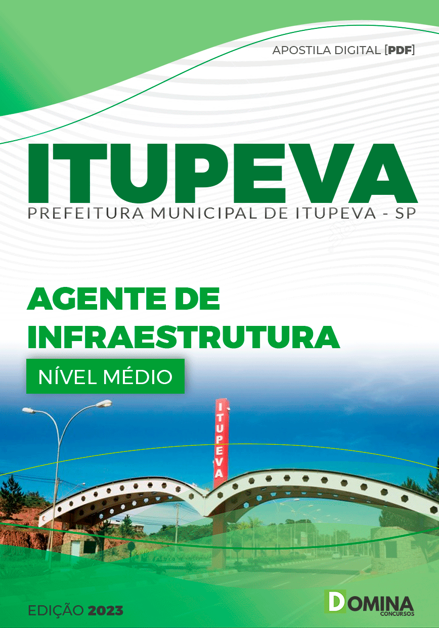 Apostila Concurso Pref Itupeva SP 2023 Agente Infraestrutura