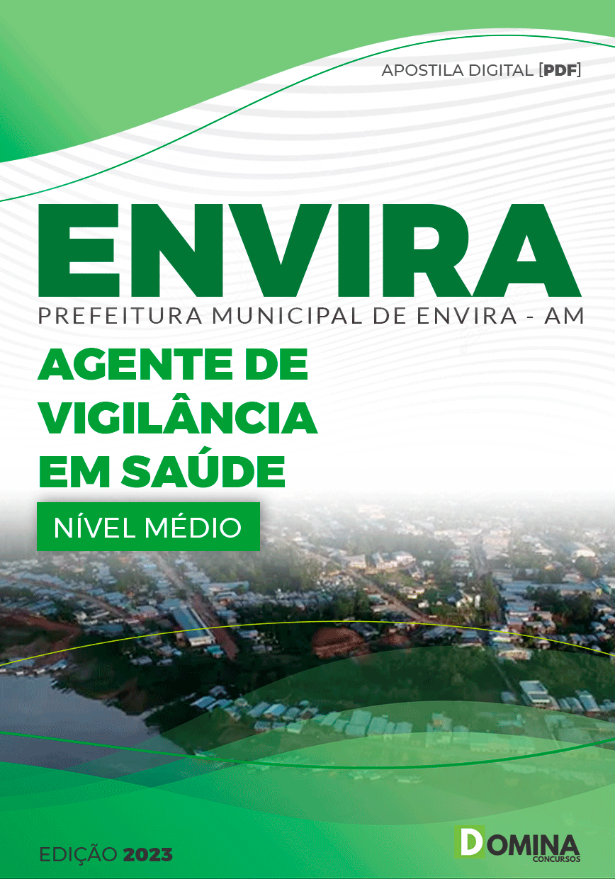 Apostila Concurso Pref Envira AM 2023 Agente Vigilância Sanitária