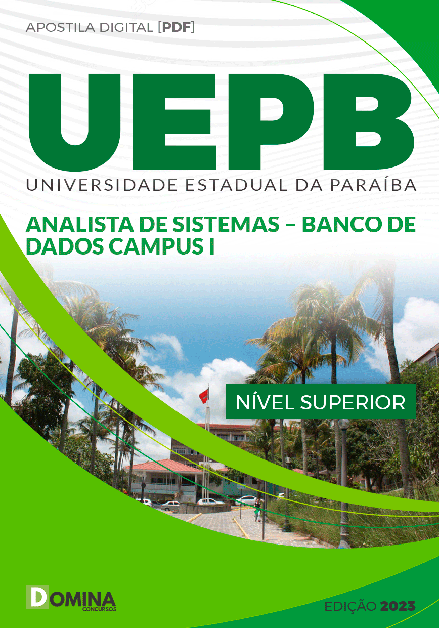 Apostila Concurso UEPB 2023 Analista Sistema Banco Dados