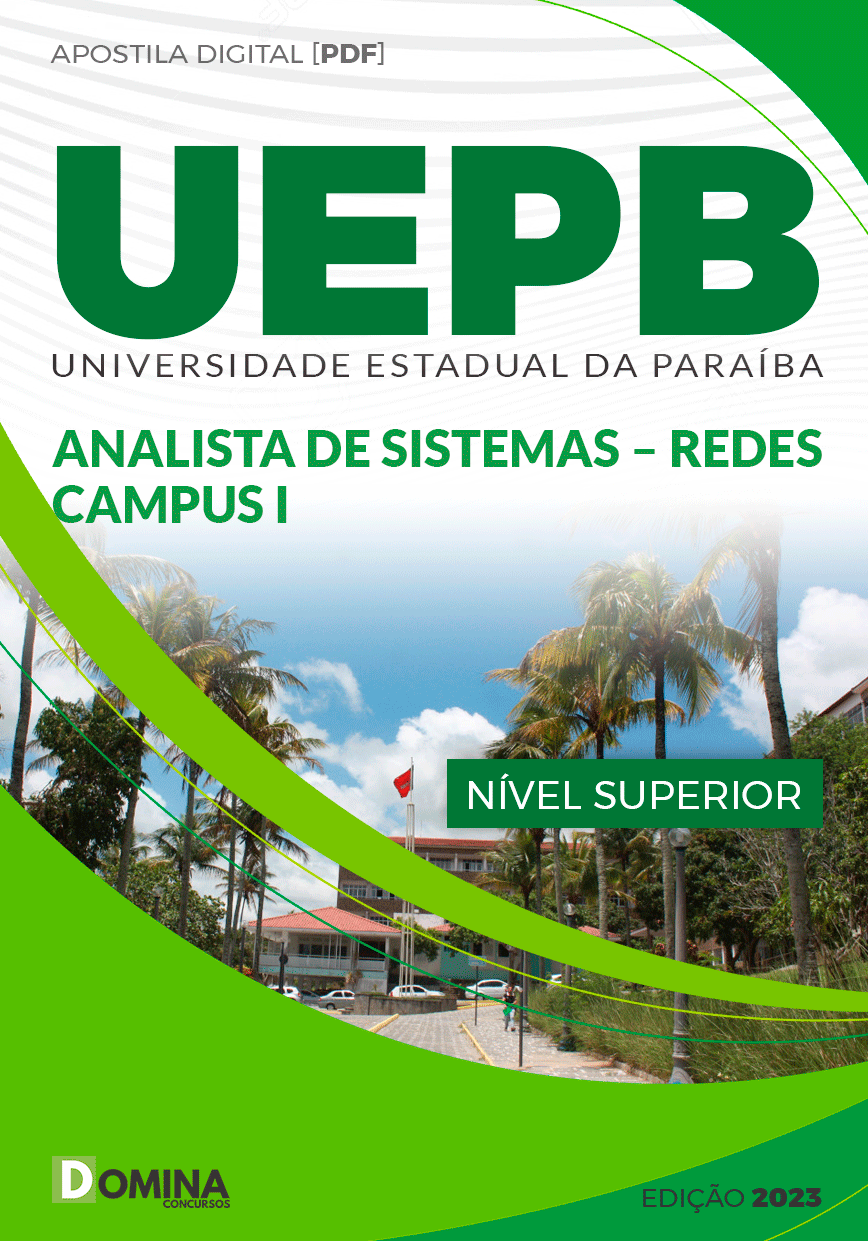 Apostila Concurso UEPB 2023 Analista Sistema Redes
