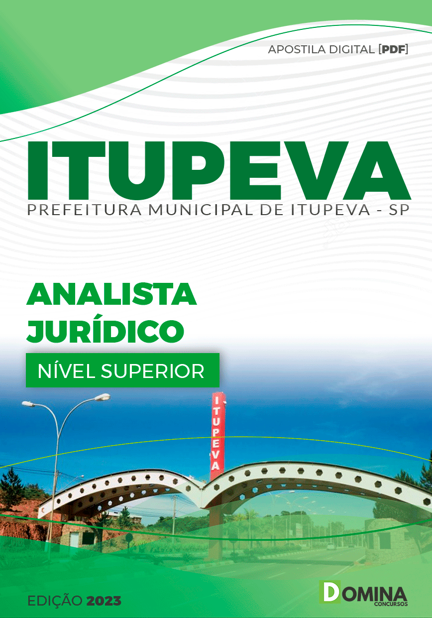 Apostila Concurso Pref Itupeva SP 2023 Analista Jurídico