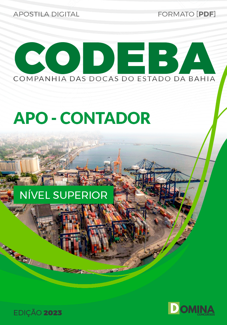 Apostila Concurso CODEBA BA 2023 Contador