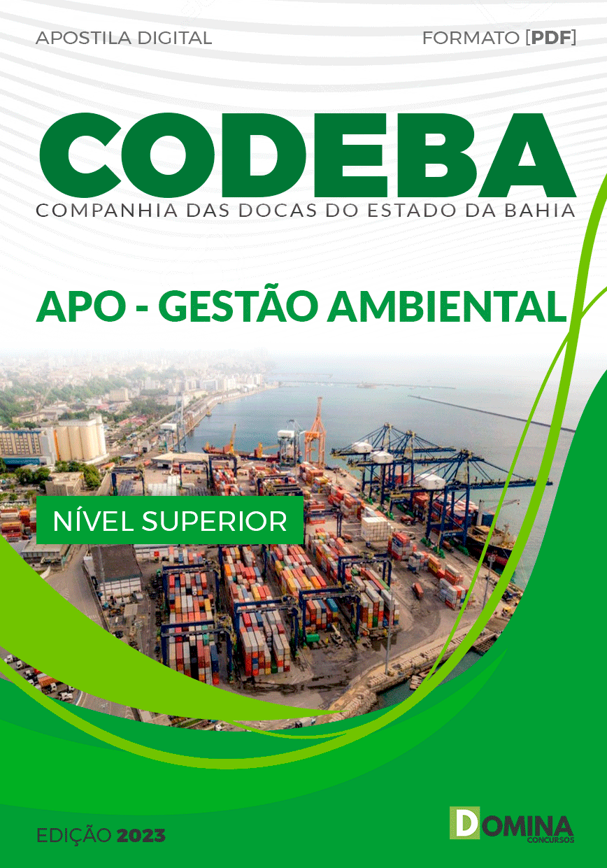 Apostila Concurso CODEBA BA 2023 Gestão Ambiental