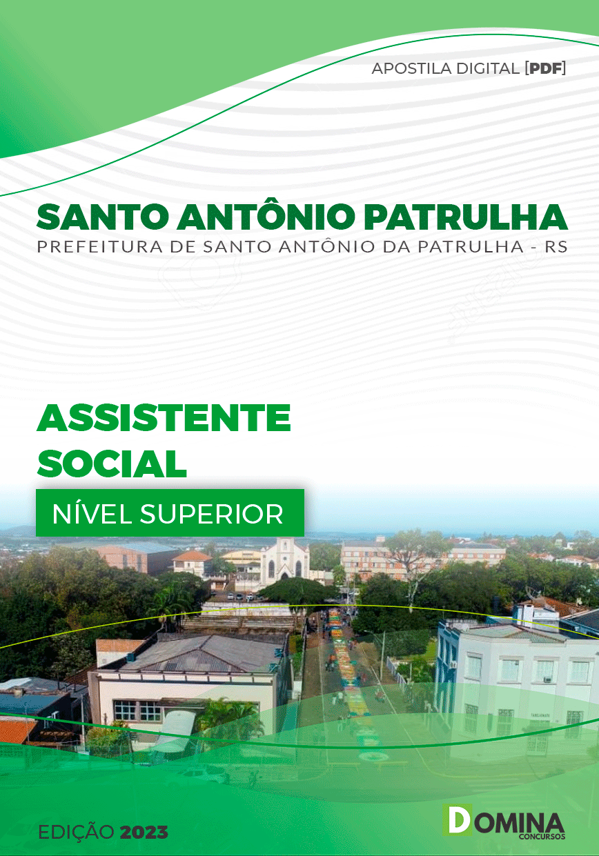 Pref Santo Antônio da Patrulha RS 2023 Assistente Social