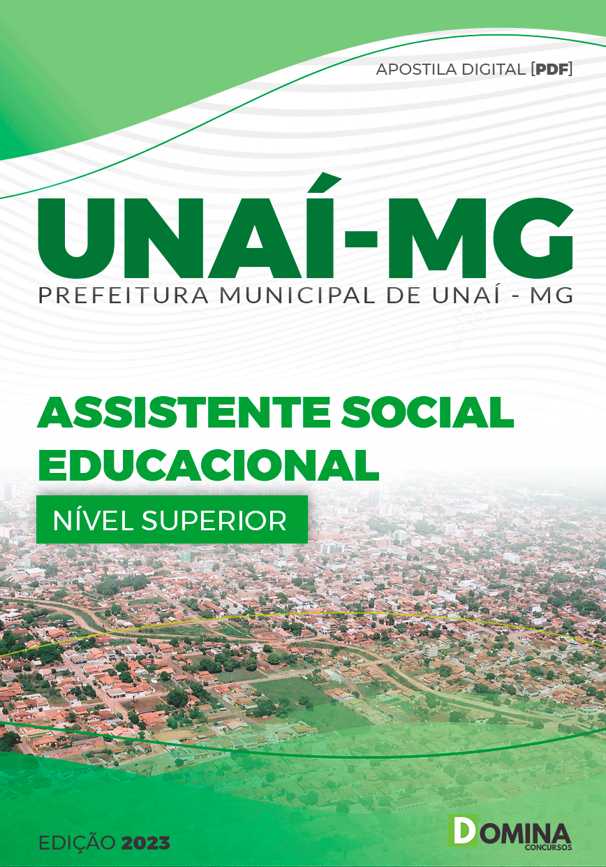 Apostila Concurso Pref Unaí MG 2023 Assistente Social Educacional