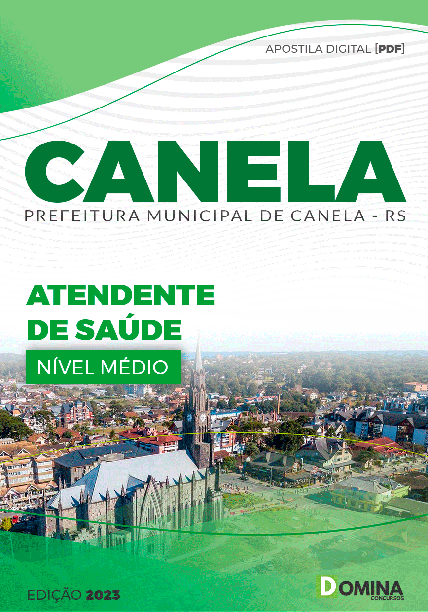 Apostila Concurso Pref Canela RS 2023 Atendente Saúde