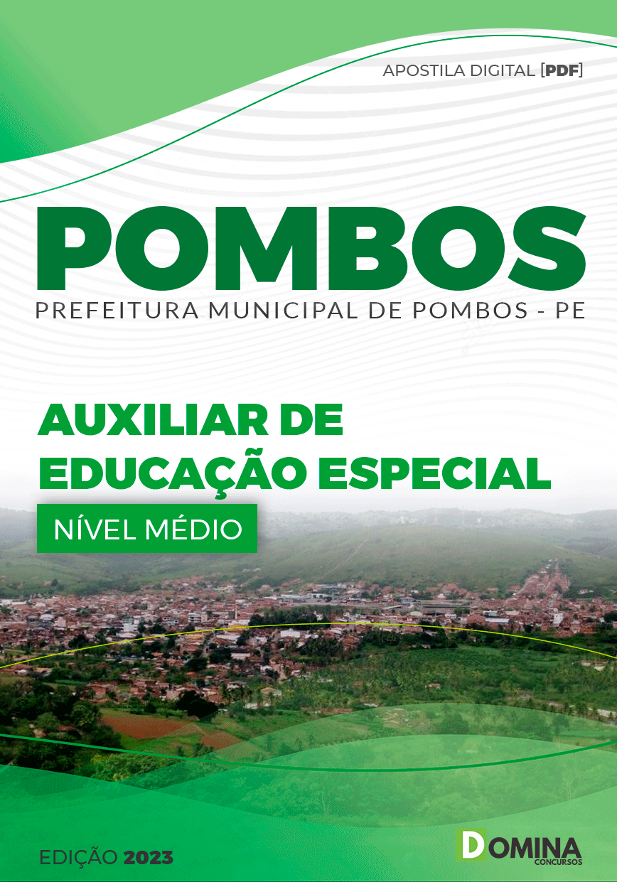 Apostila Concurso Pref Pombos PE 2023 Auxiliar Creche