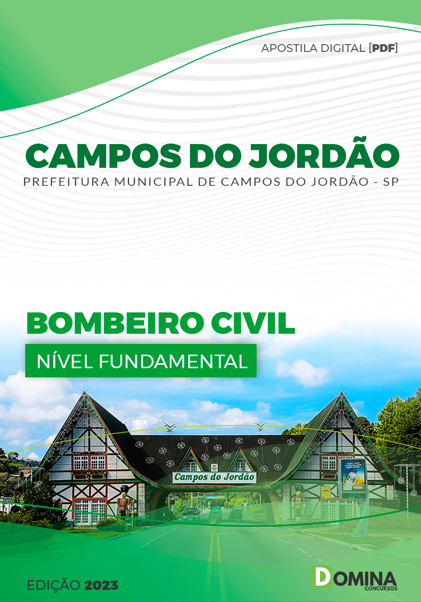 Apostila Pref Campos do Jordão SP 2023 Bombeiro Civil