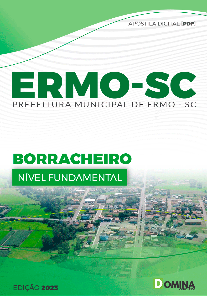 Apostila Concurso Prefeitura Ermo SC 2023 Borracheiro