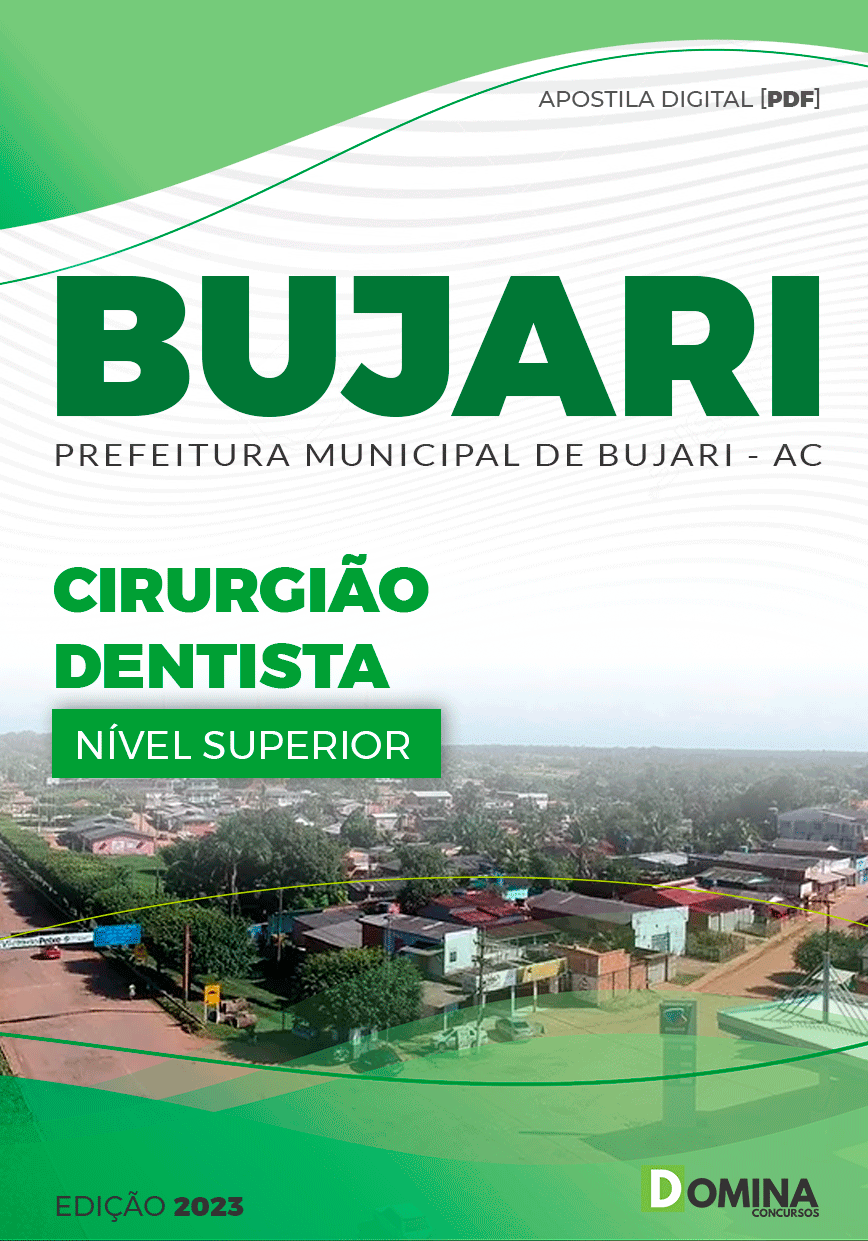 Apostila Concurso Pref Bujari AC 2023 Cirurgião Dentista