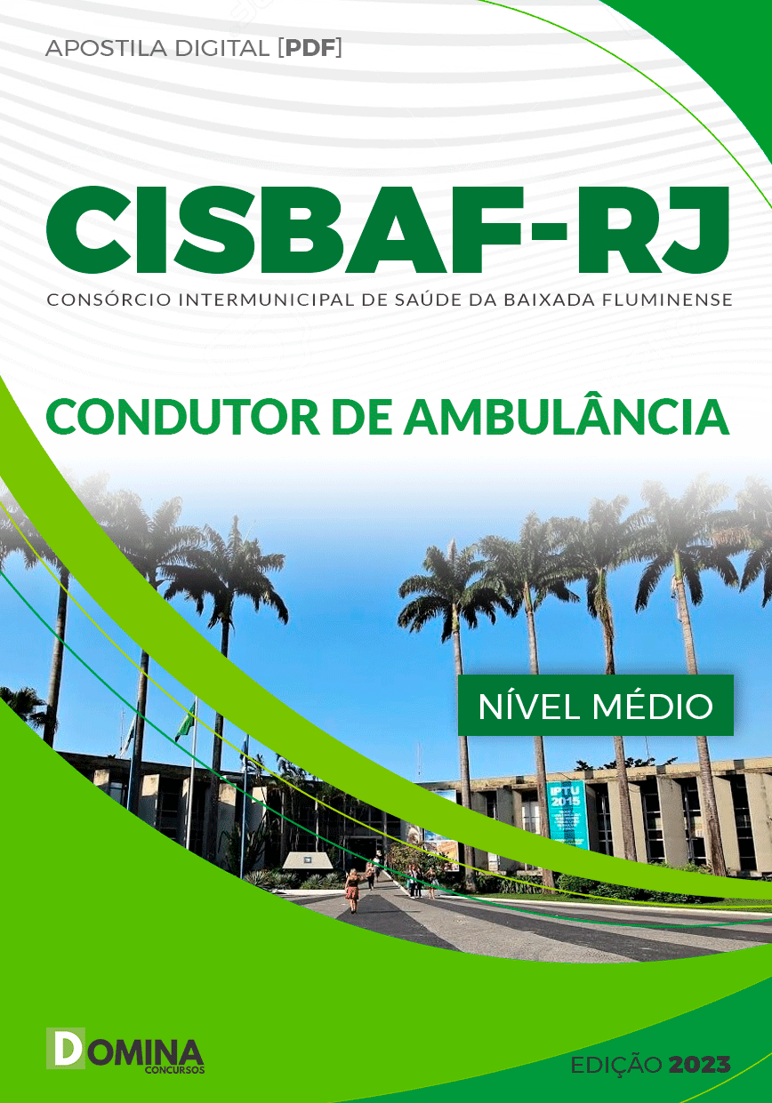 Apostila Seletivo CISBAF RJ 2023 Condutor Ambulância