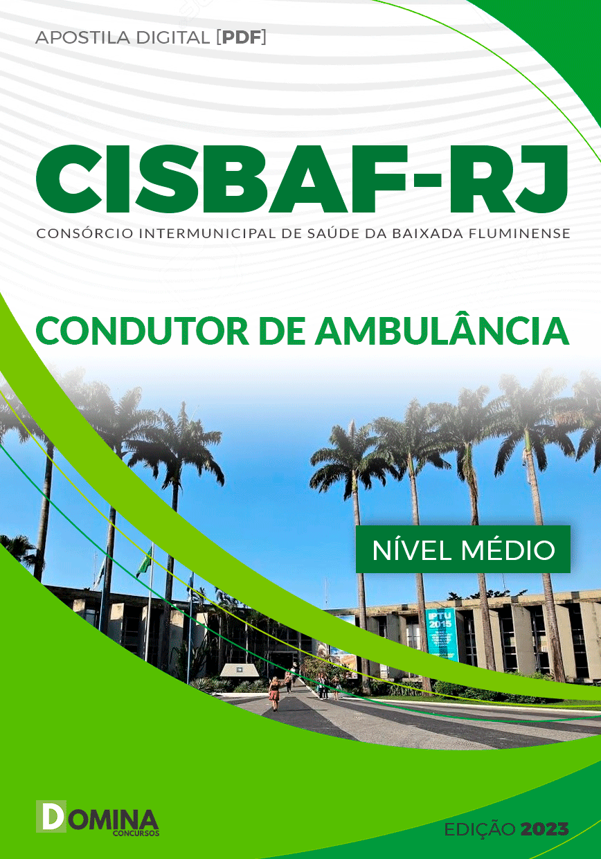 Apostila Seletivo CISBAF RJ 2023 Condutor Ambulância