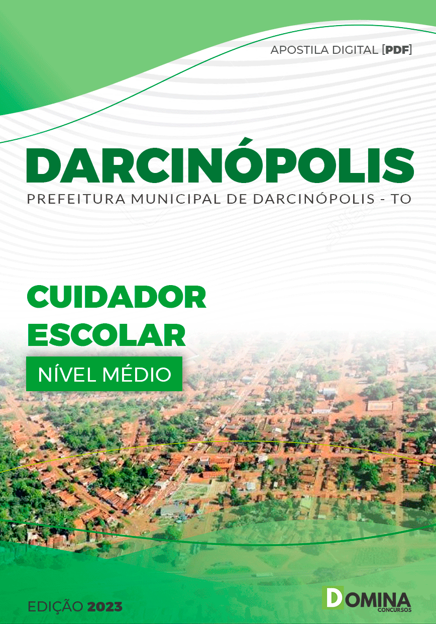 Apostila Pref Darcinópolis TO 2023 Cuidador Escolar