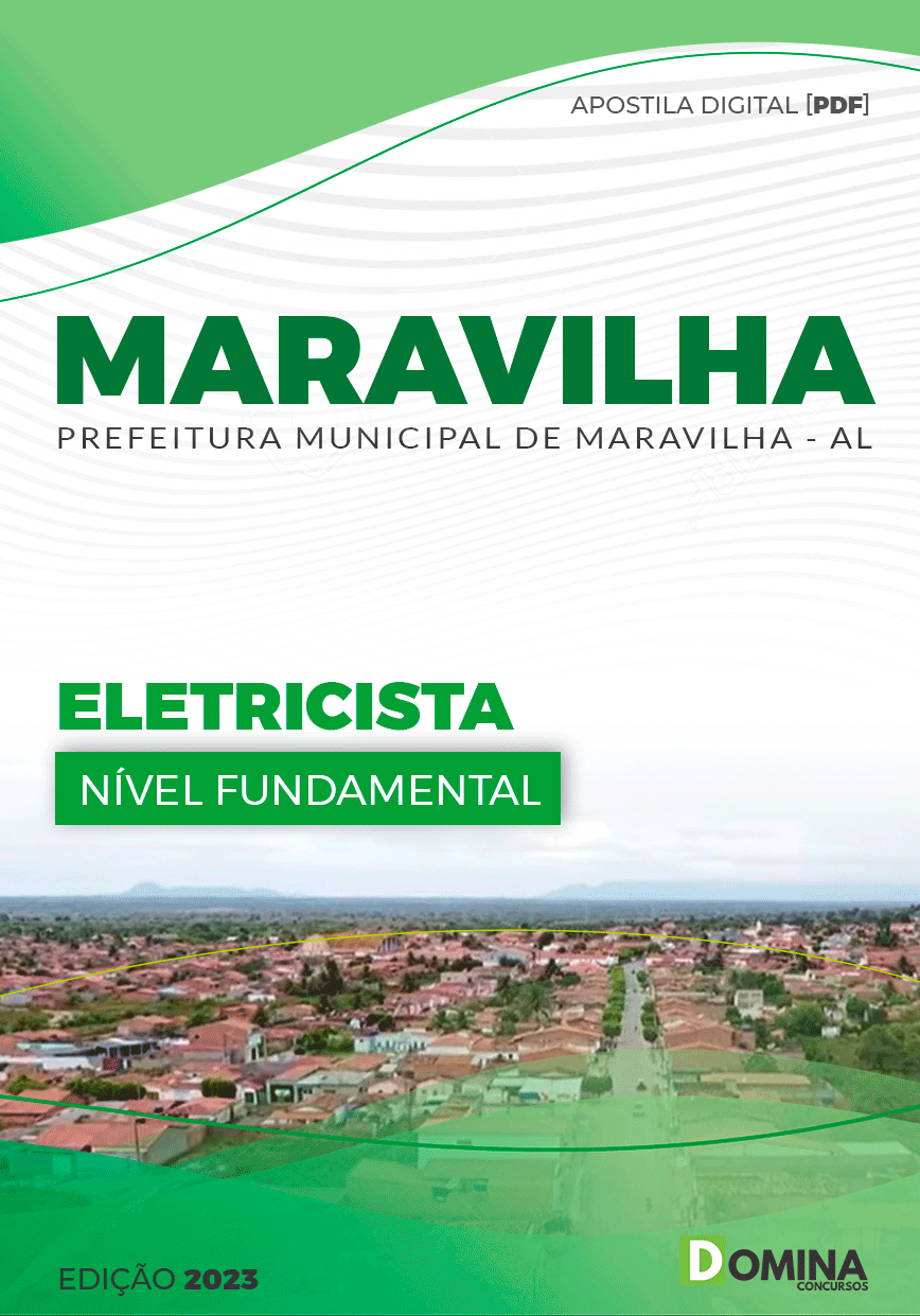 Apostila Concurso Pref Maravilha AL 2023 Eletricista