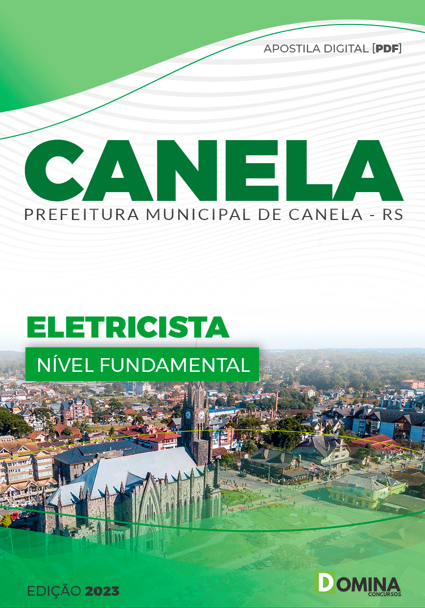 Apostila Concurso Pref Canela RS 2023 Eletricista