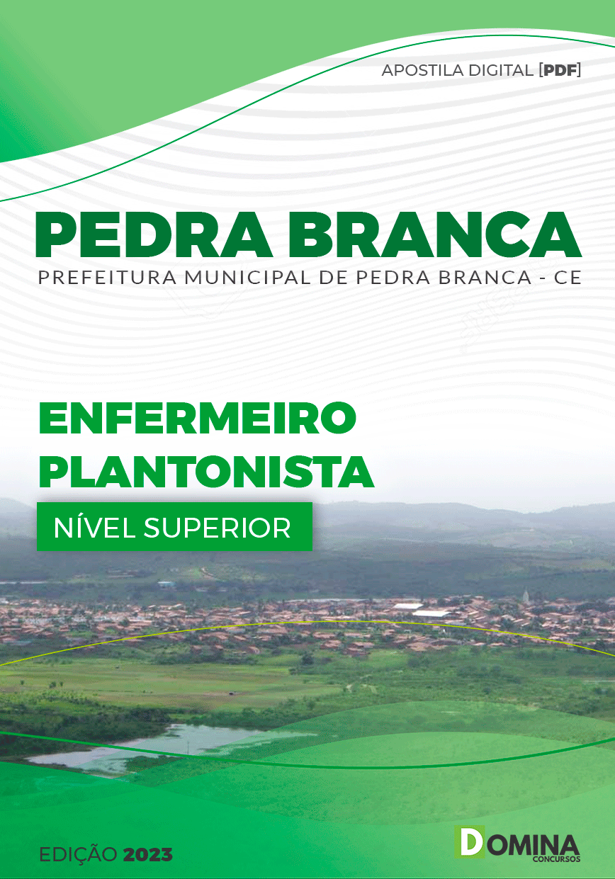 Apostila Concurso Pref Pedra Branca CE 2023 Enfermeiro Plantonista